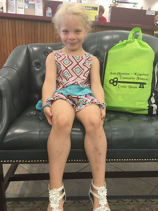 IMKingsford credit union gives away backpacks at carnival News